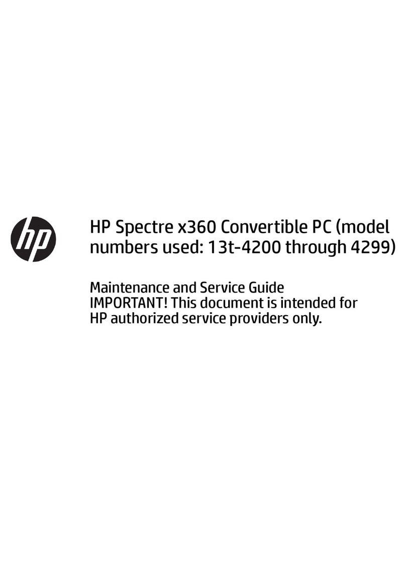 HP Spectre x360 Convertible Manual