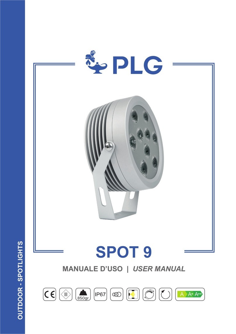 PLG SPOT 9 user manual