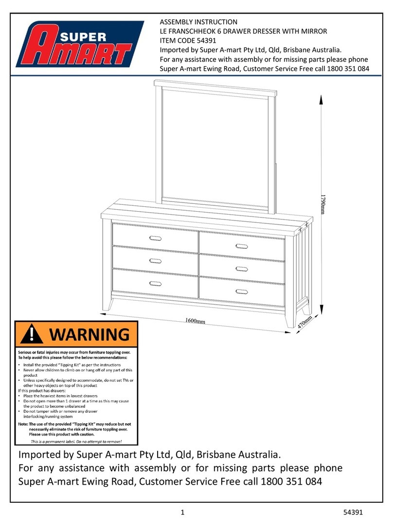 Super Amart LE FRANSCHHEOK 54391 User manual Super Amart LE FRANSCHHEOK 54391 User manual