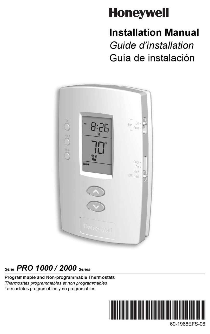 Honeywell PRO 1000 Series installation manual Honeywell PRO 1000 Series installation manual