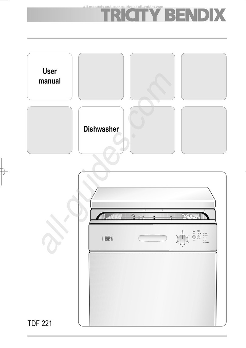 Electrolux TRICITY BENDIX TDF 221 user manual