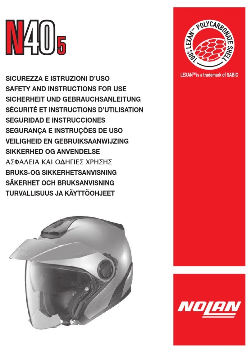 Nolan N40-5 Safety and instructions for use