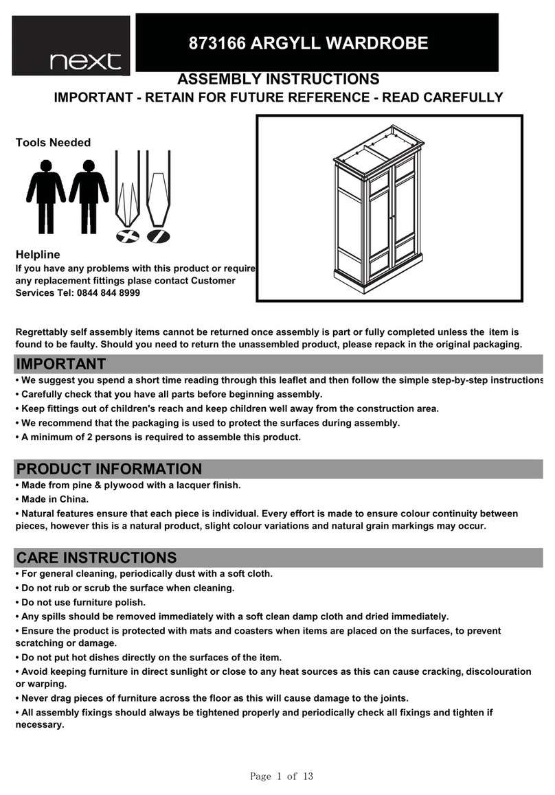 Next ARGYLL 873166 User manual