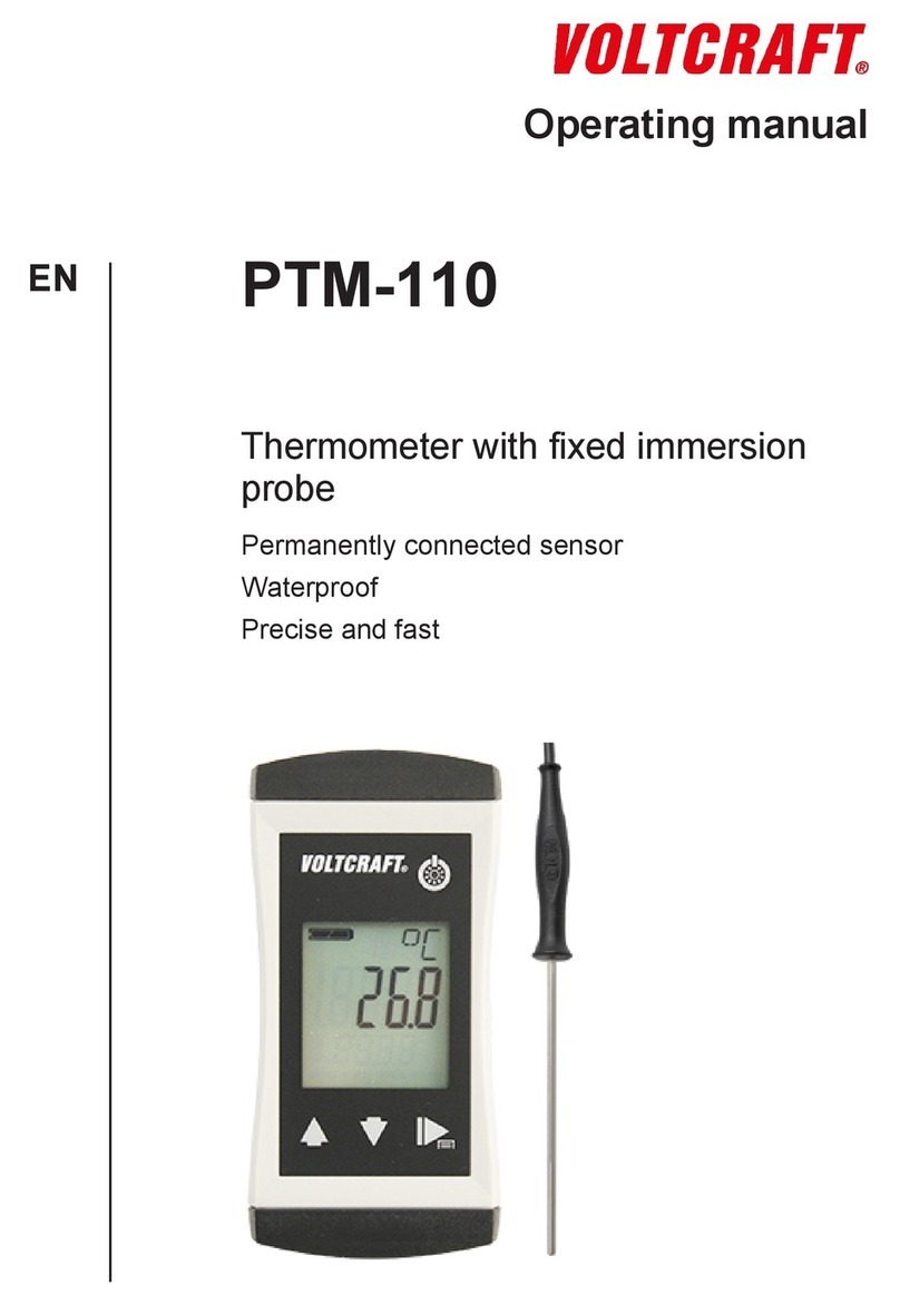 VOLTCRAFT PTM-110 operating manual
