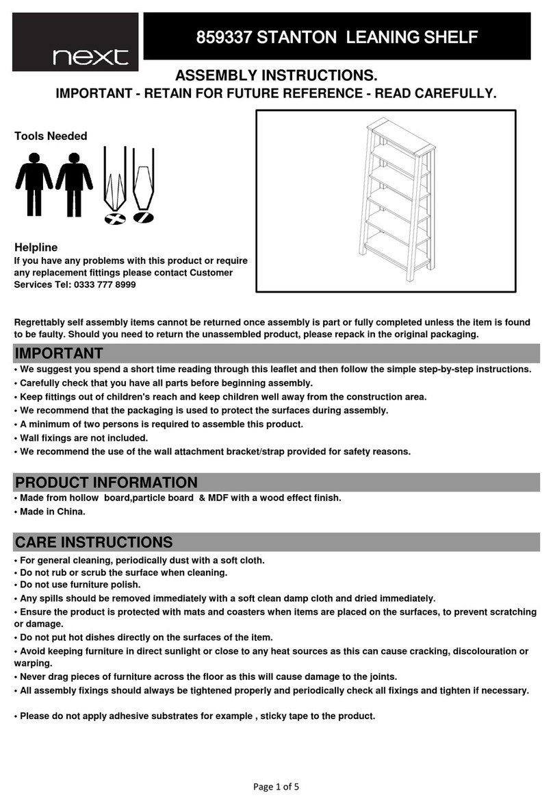 Next STANTON 859337 User manual Next STANTON 859337 User manual