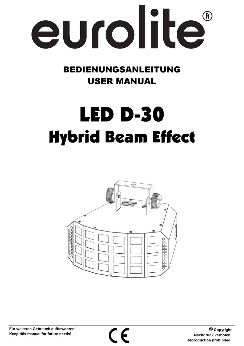EuroLite LED D-30 user manual