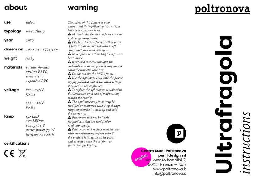 Poltronova Ultrafragola instructions