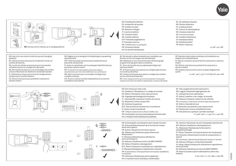 Yale VISUALS 7 User manual