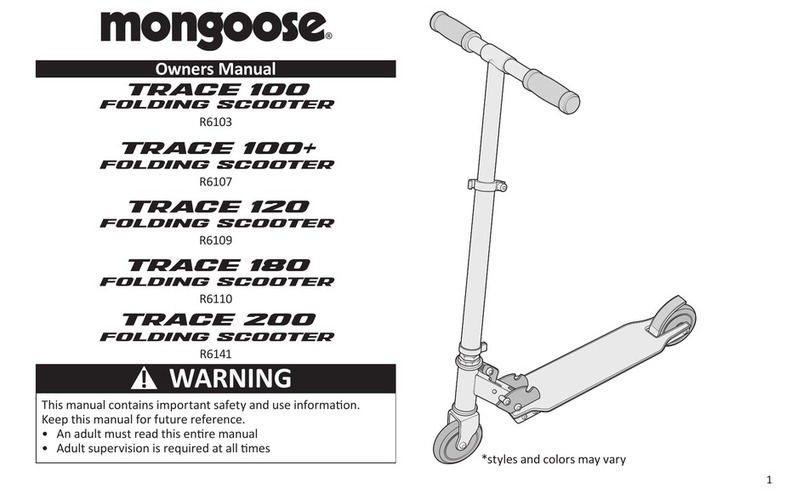 Mongoose TRACE 100 User manual