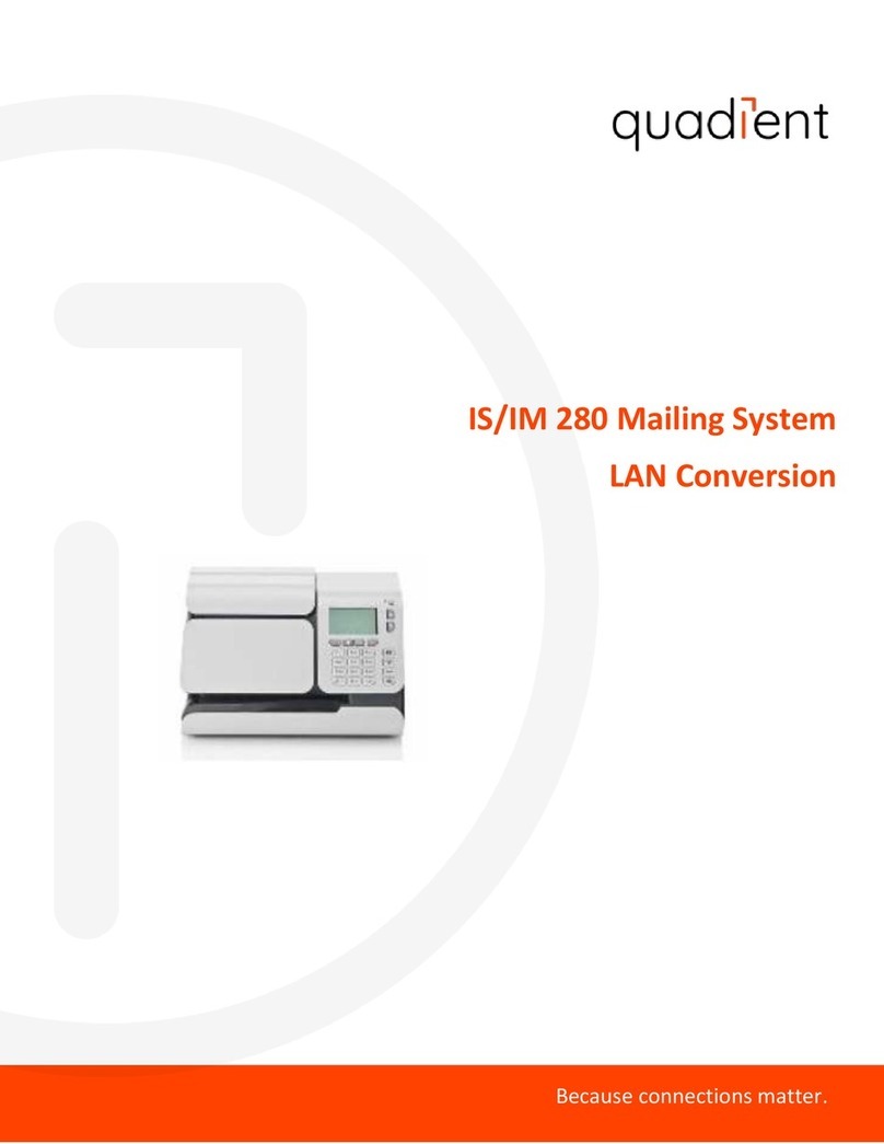 quadient IS-280 manual