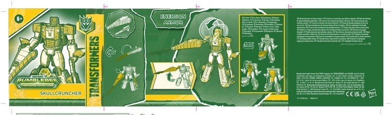 Hasbro Transformers Bumblebee Cyberverse Adventures Ultra Class... manual