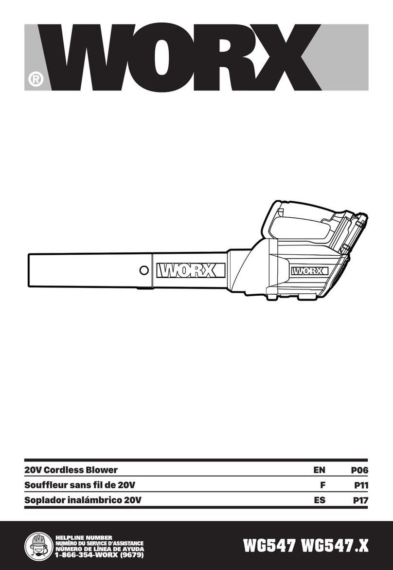 Worx WG547.X User manual