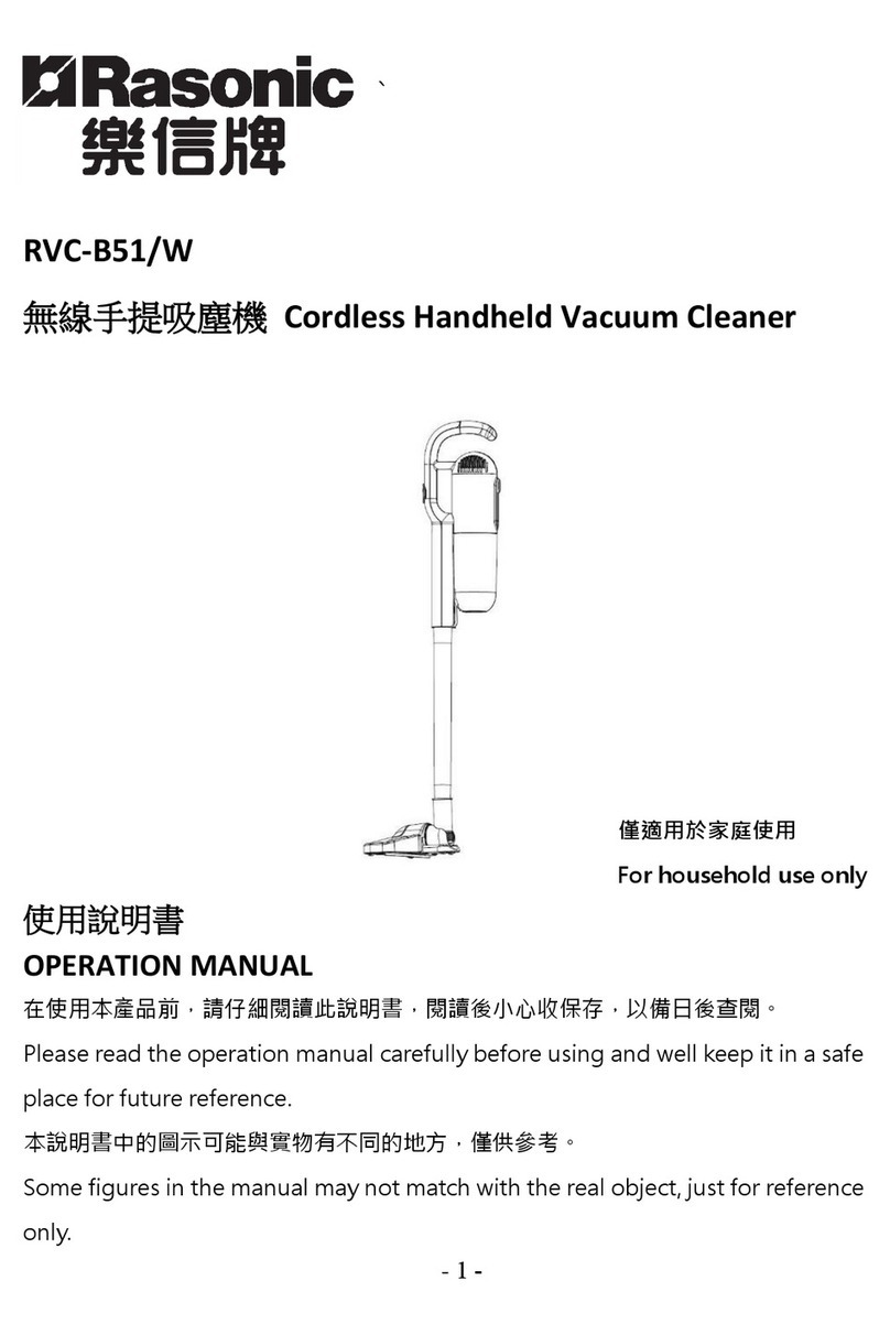 Rasonic RVC-B51/W Operation manual