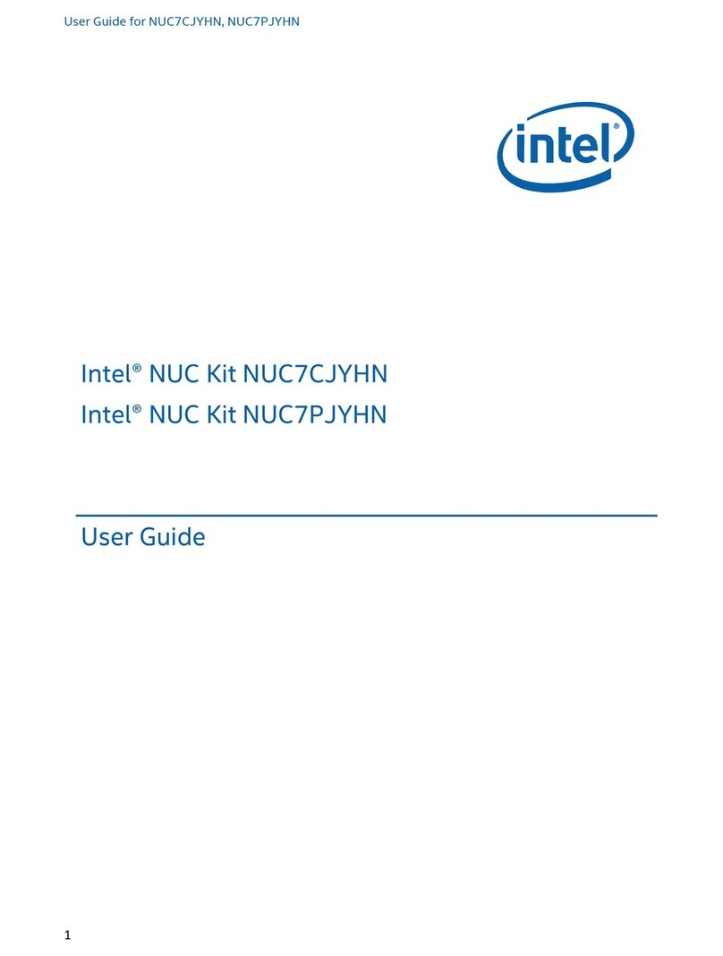 Intel NUC7CJYHN User manual Intel NUC7CJYHN User manual
