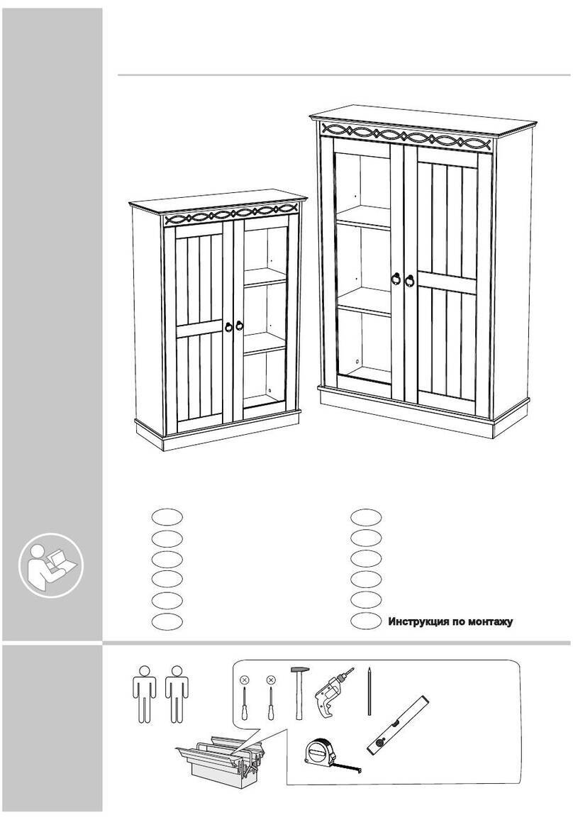 Home affaire Indra 32018107 Assembly instructions