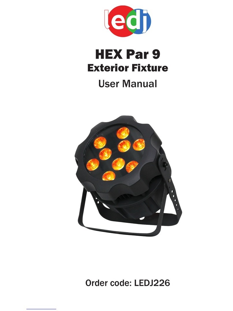 Ledj HEX Par 9 User manual
