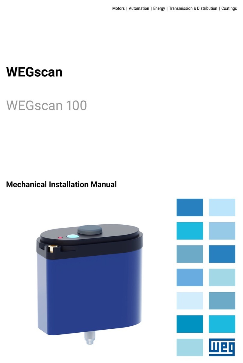 WEG WEGscan 100 Mechanical Installation Manual