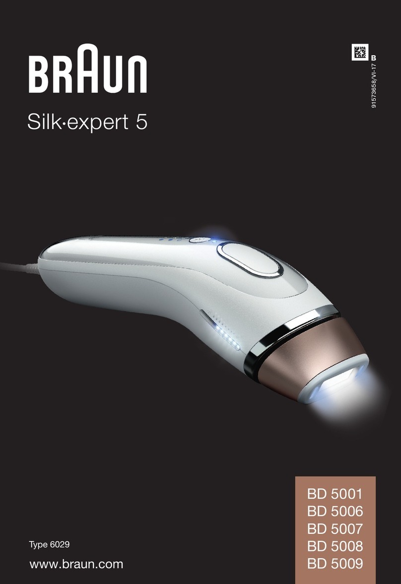 Braun Silk-expert 5 BD 5001 manual