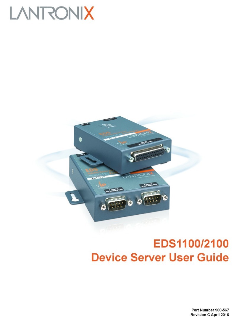 Lantronix EDS2100 User manual