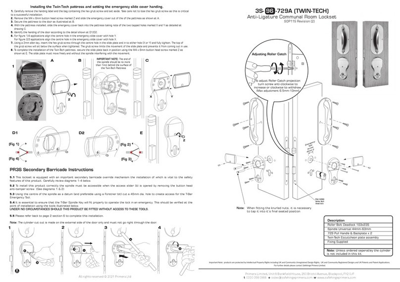 Primera 3S- 96-729A TWIN-TECH manual