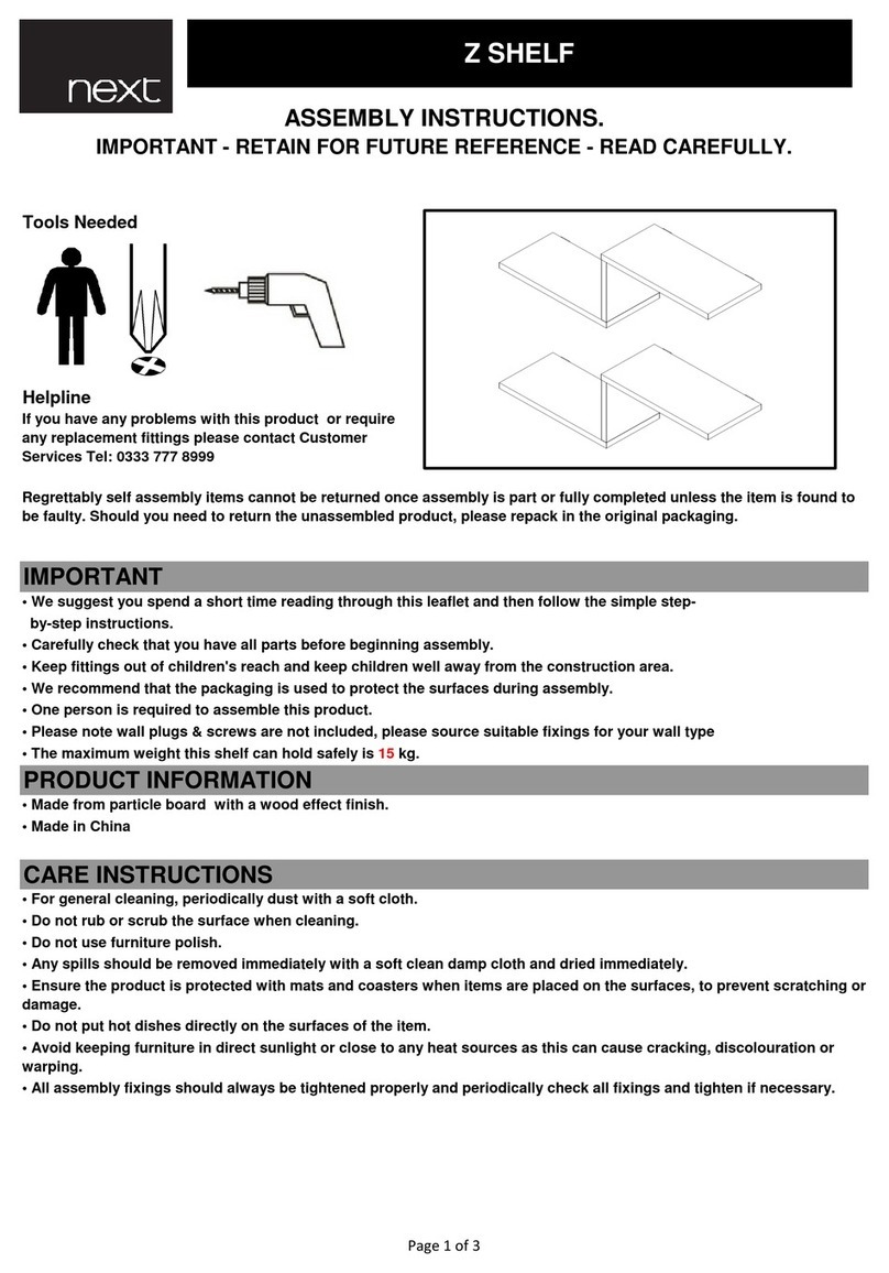 Next 844423 User manual Next 844423 User manual