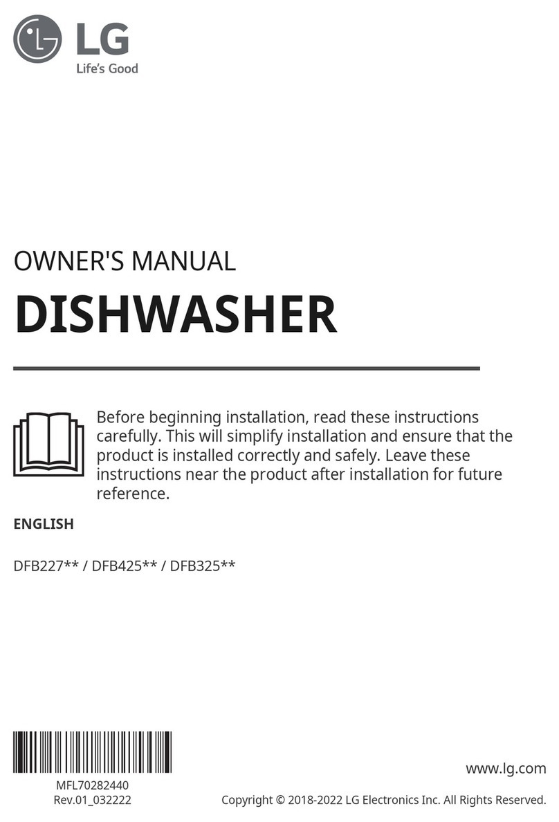 LG DFB227HM User manual