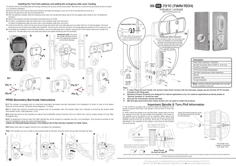 Primera 3S-56-731C TWIN-TECH manual