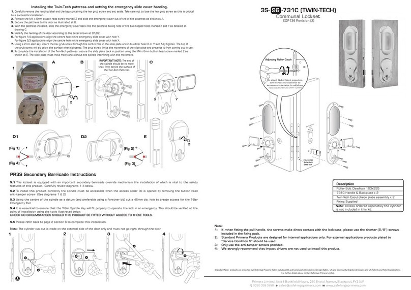 Primera 3S-96-731C TWIN-TECH User manual Primera 3S-96-731C TWIN-TECH User manual