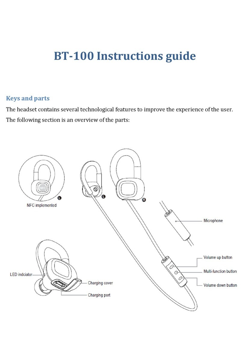 Fujikon BT-100 Instruction guide