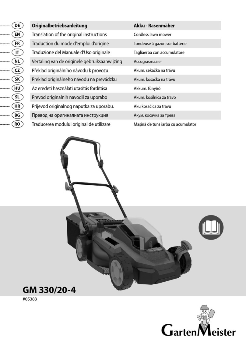 Garten Meister GM 330/20-4 Translation of the original instructions