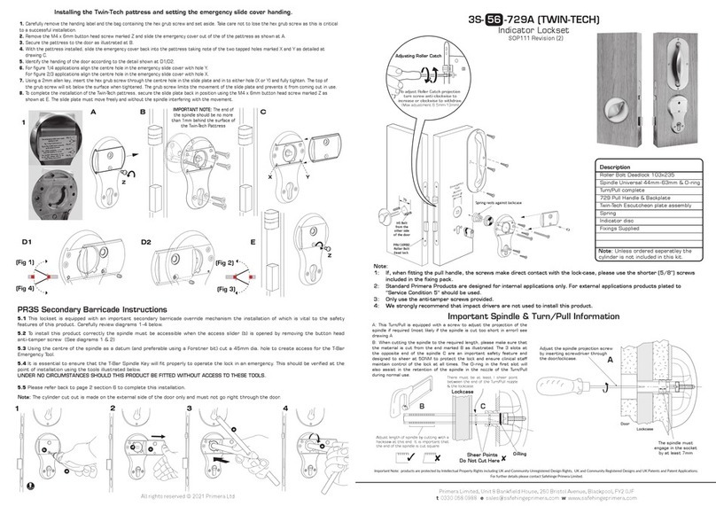 Primera 3S-56 -729A TWIN-TECH manual