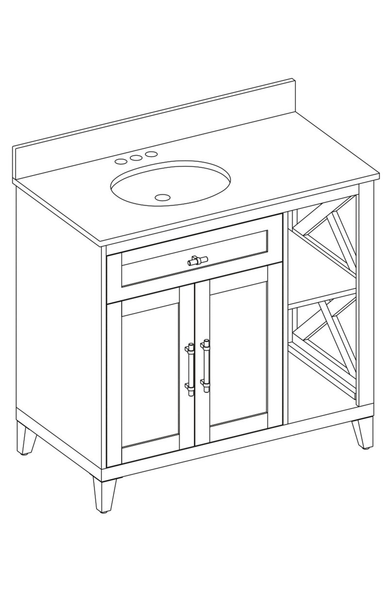 Twin Star Home 36BV582 Assembly instructions