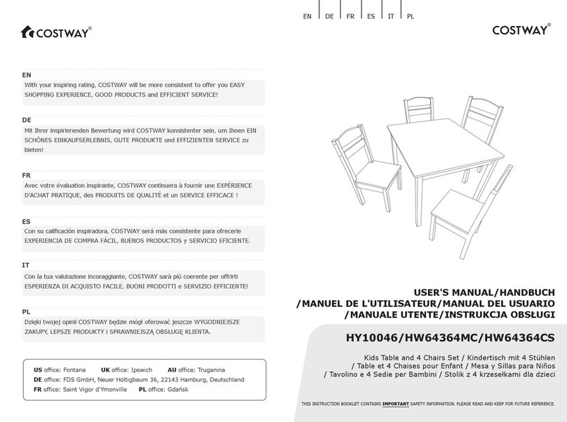 Costway HY10046 user manual