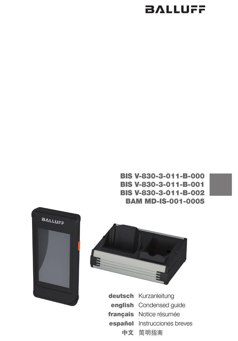 Balluff BIS V-830-3-011-B-000 Condensed guide