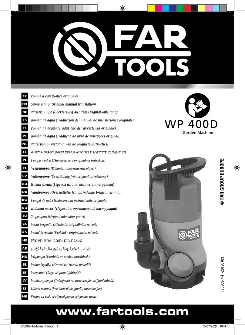 Far Tools WP 400D manual