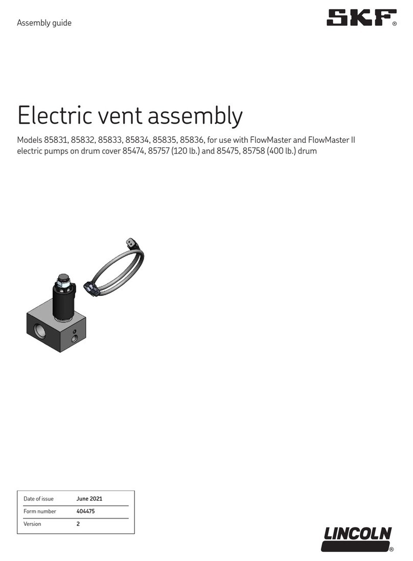 SKF LINCOLN 85831 Assembly guide