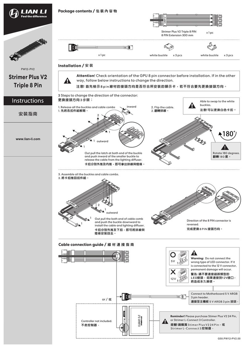 Lian-Li PW12-PV2 instructions