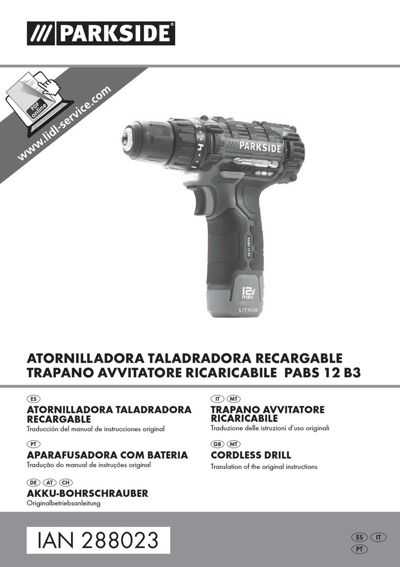 Parkside PABS 12 B3 User manual