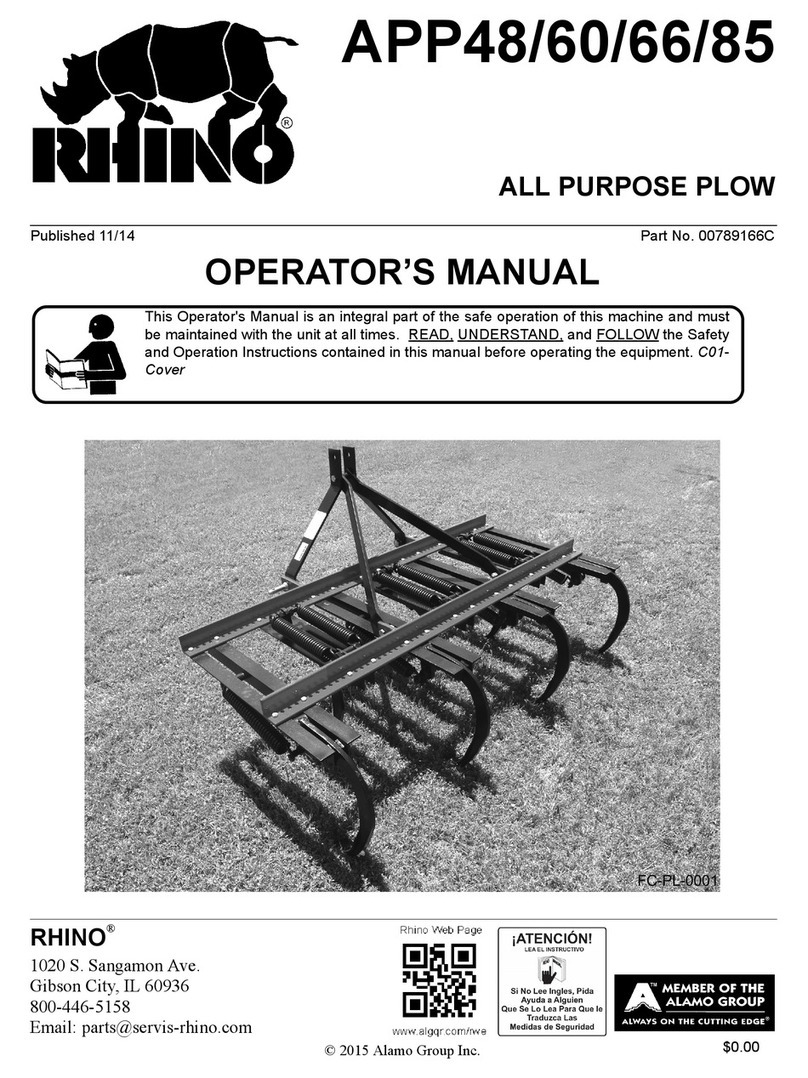 RHINO APP48 Operator's manual