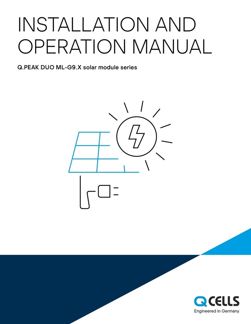 Qcells Q.PEAK DUO ML-G9 Plus User manual