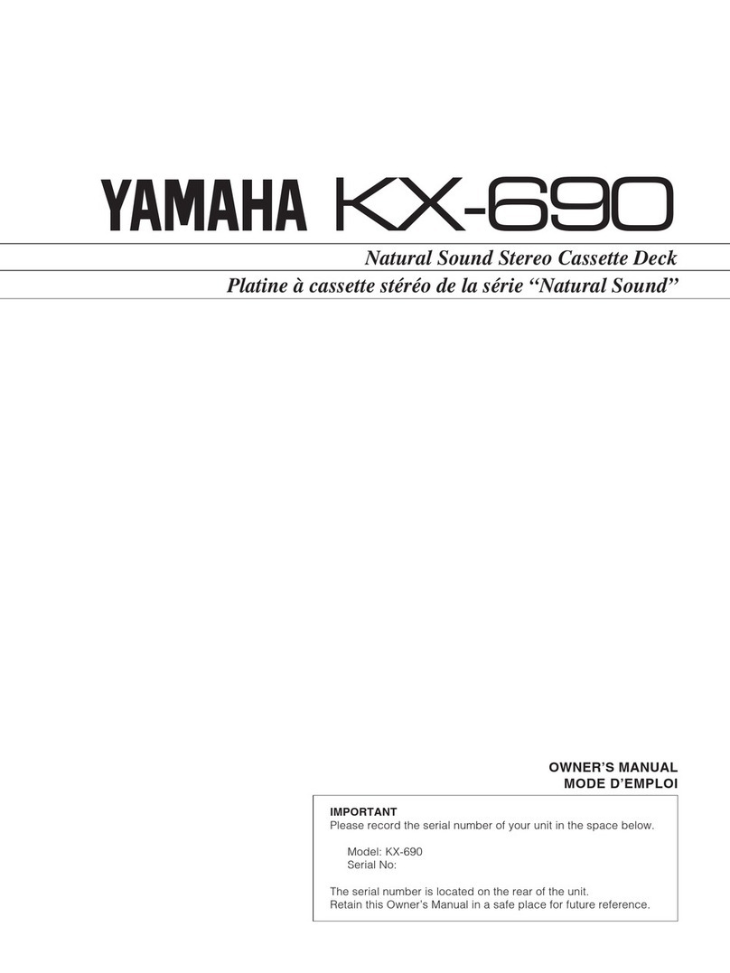 Yamaha KX-690 User manual