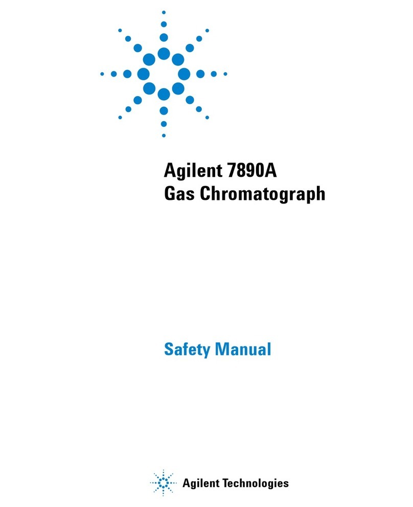 Agilent Technologies 7890A User guide Agilent Technologies 7890A User guide