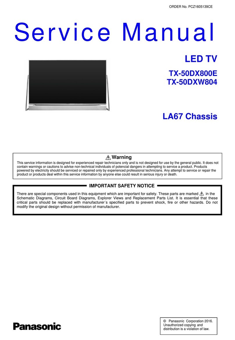 Panasonic TX50DX800E User manual