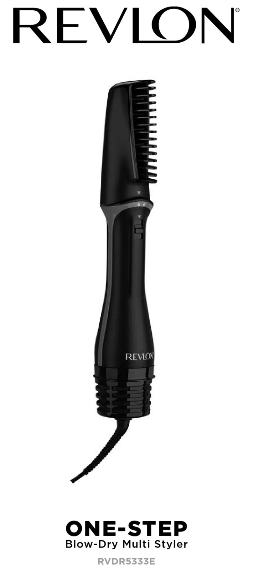 REVLON ONE-STEP RVDR5333E User manual