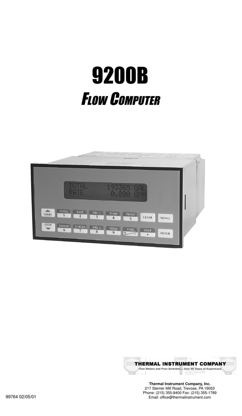 Thermal Instrument Co. 9200B instructions