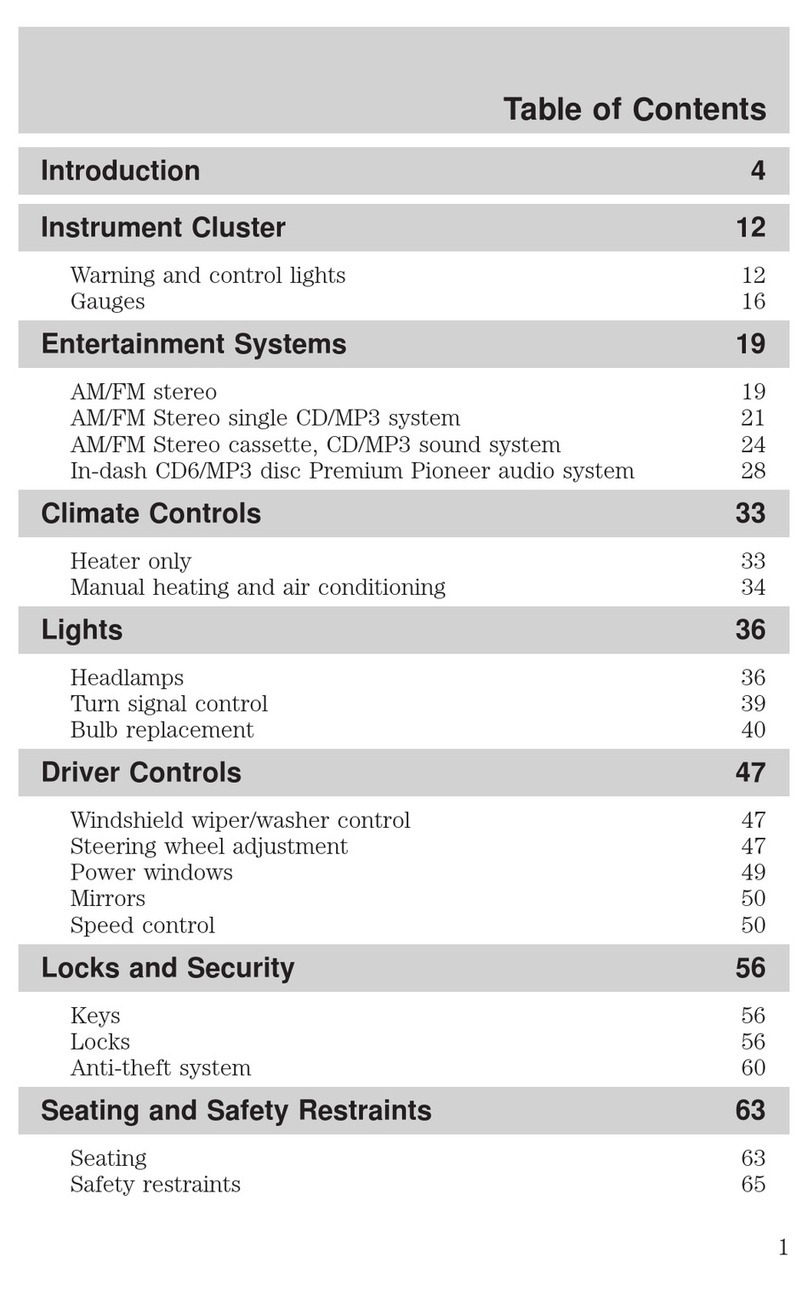 Mazda B3000 2006 User manual
