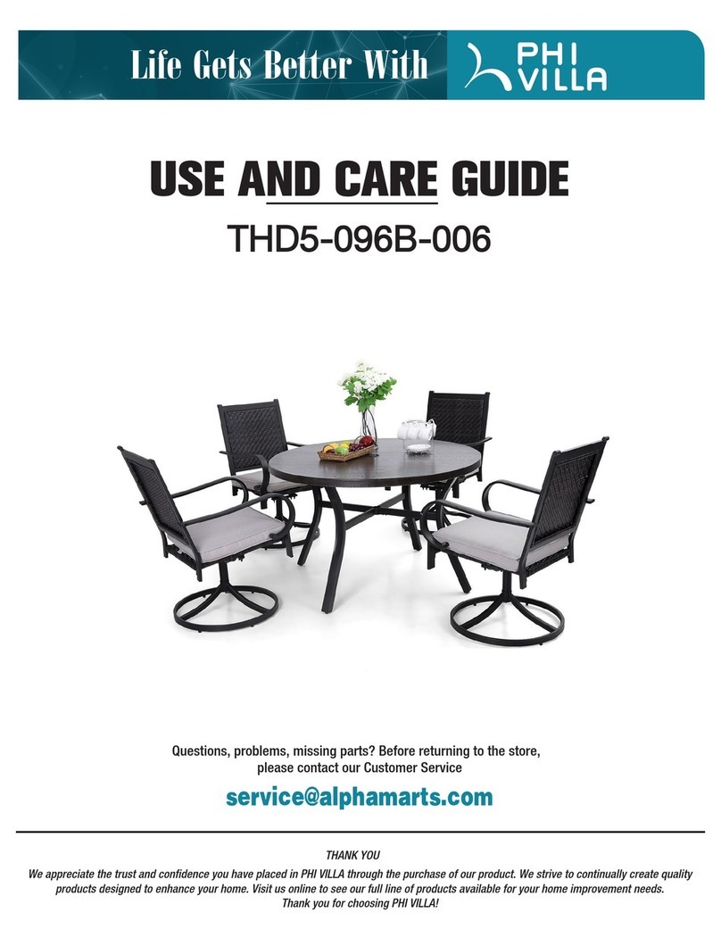PHI VILLA THD5-096B-006 User manual
