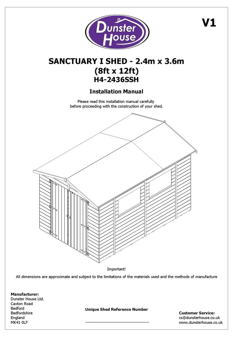 Dunster House H4-2436SSH User manual Dunster House H4-2436SSH User manual