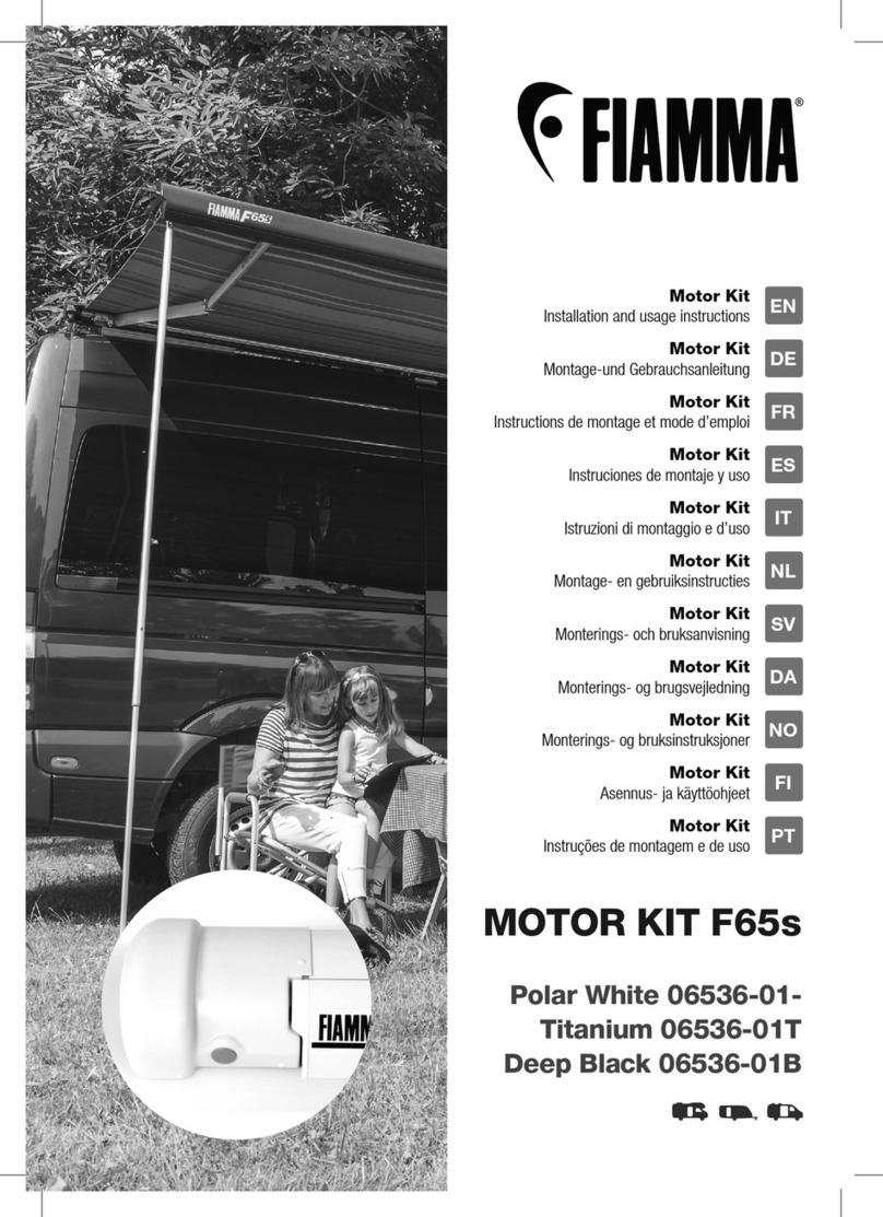 Fiamma 06536-01T Installation and usage instructions