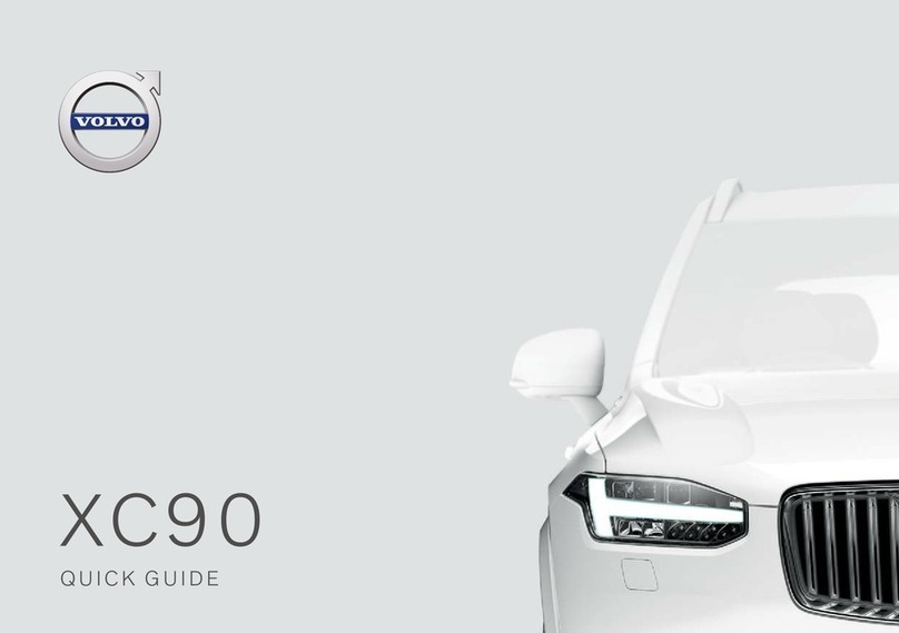 Volvo XC90 - ANNEXE 951 User manual